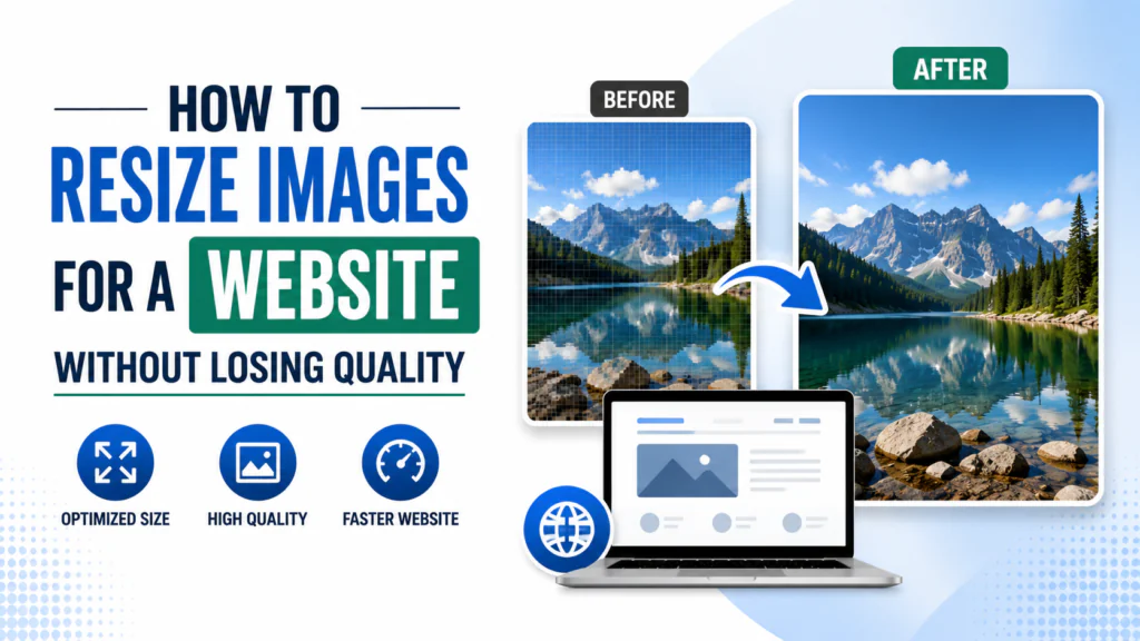 How to Resize Images for a Website Without Losing Quality