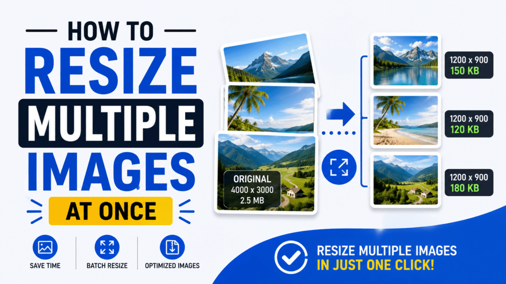 resize multiple images at once